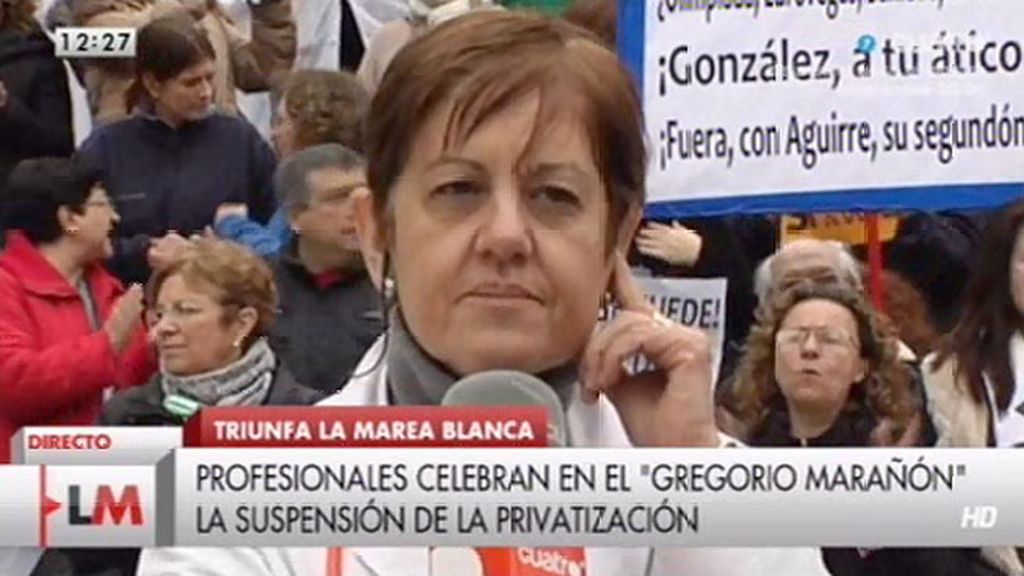 Belén Padilla: "Ha quedado claro que la privatización tenía detrás un ánimo de lucro"