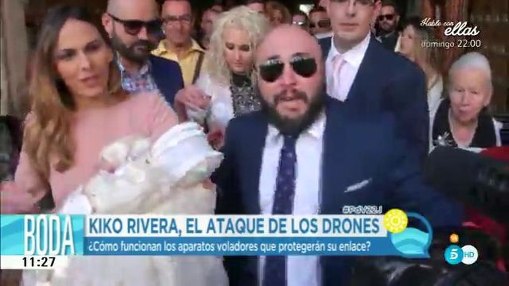 Kiko Rivera ha contratado drones para que nadie le reviente la exclusiva de su boda
