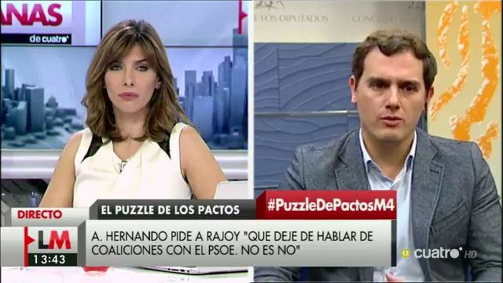 La entrevista Albert Rivera, a la carta