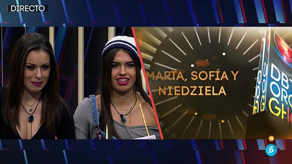Niedziela y Sofía, felices con su DBT de Oro ‘Amigas para siempre’