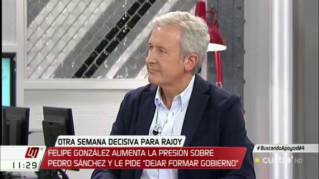 Emilio del Río (PP): “Para que haya oposición, tiene que haber un Gobierno, o esto o nos vamos a terceras elecciones”