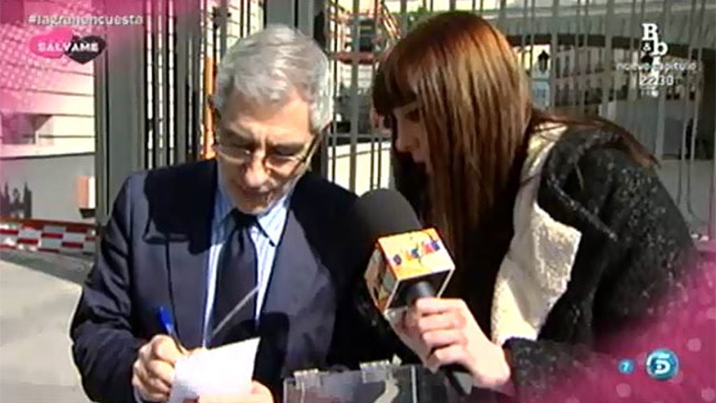 Los políticos se mojan con sus votos