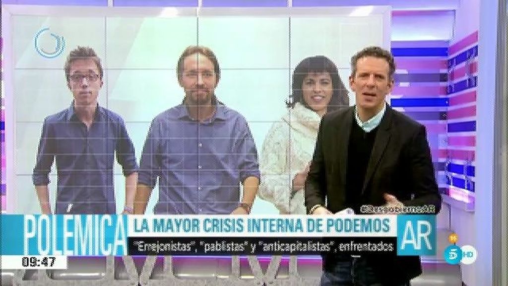 'Pablistas', 'errejonistas' y 'anticapitalistas', las tres familias de Podemos