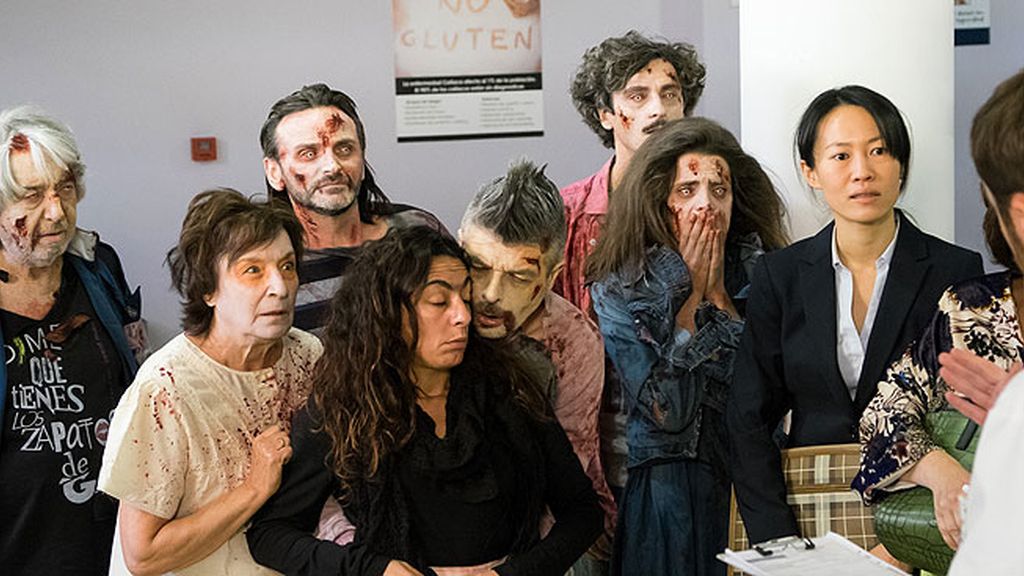 Noche de zombies: los montepinarianos aterrorizan al chino de Araceli