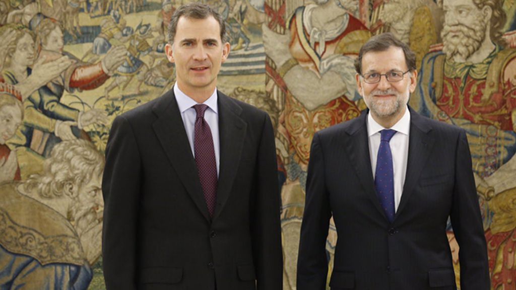 Felipe VI cierra con Rajoy la segunda ronda de contactos para la investidura