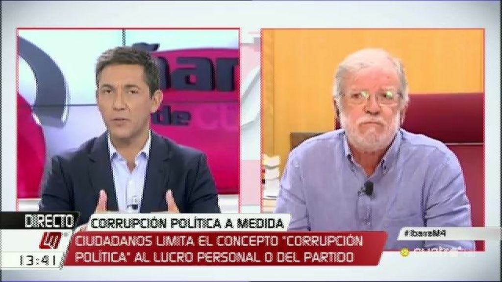 Ibarra: "Albert Rivera debería pedir perdón a Chávez y Griñán si no quiere ser corrupto"