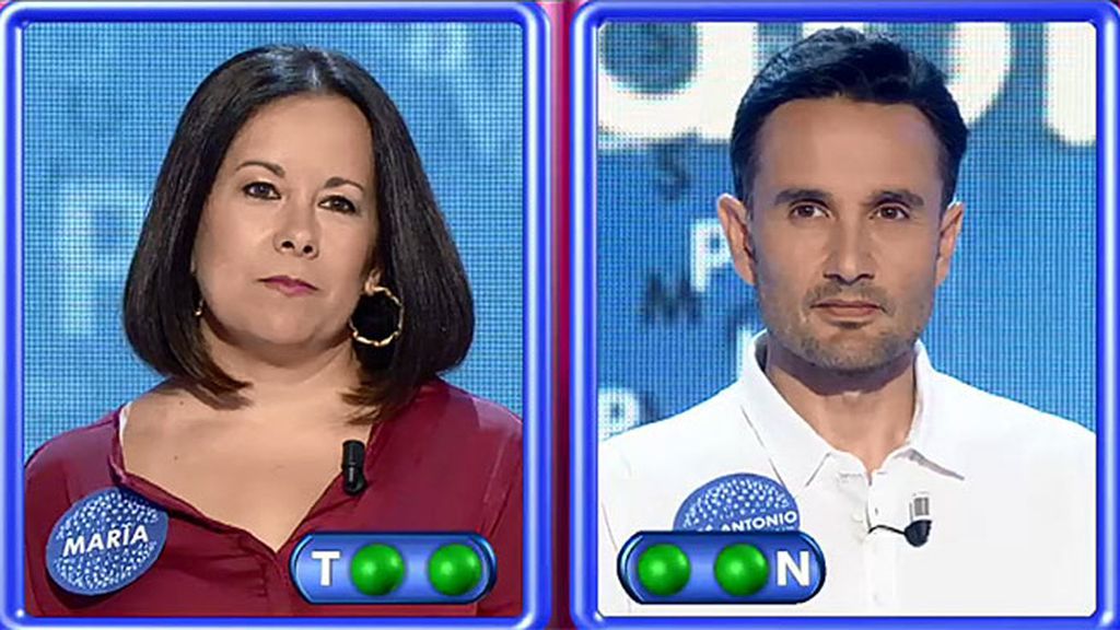 José Antonio vence a María y luchará por el bote de 'Pasapabra'