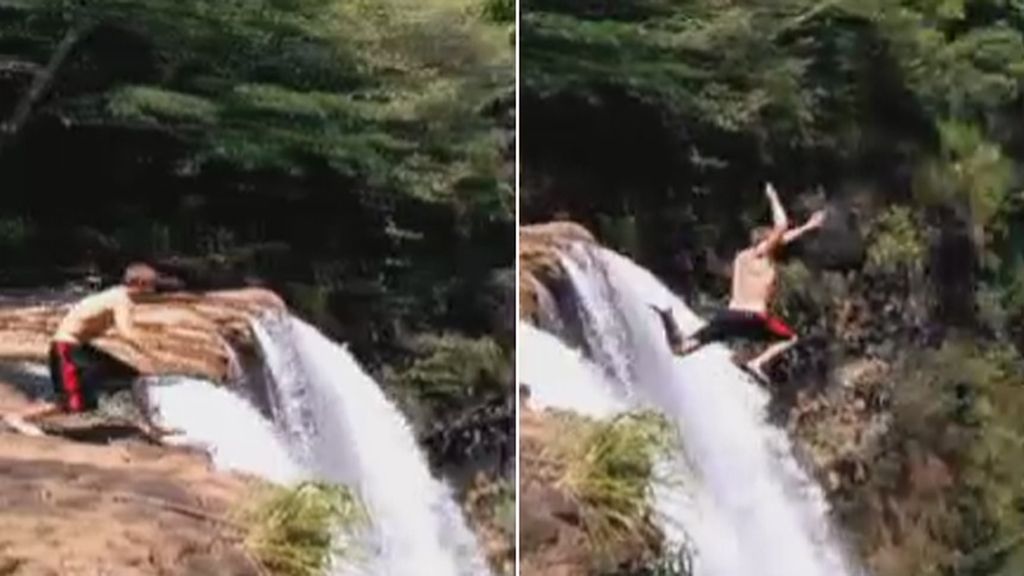 Sobrevive a un salto de más de 60 metros en una catarata de Hawái