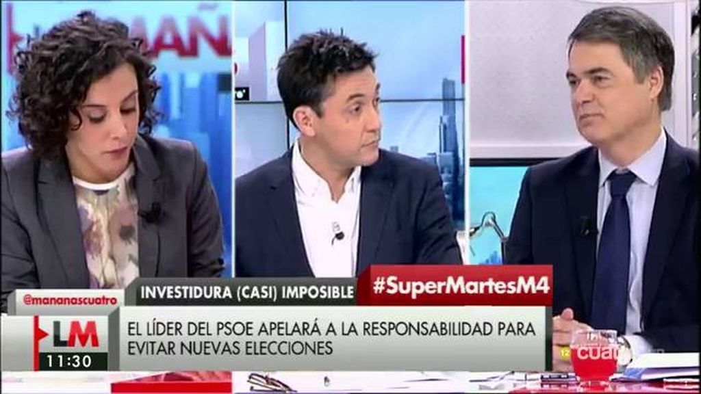 C. Rojas (PP): “Sánchez se ha empeñado en ser presidente, aunque sea por un día”