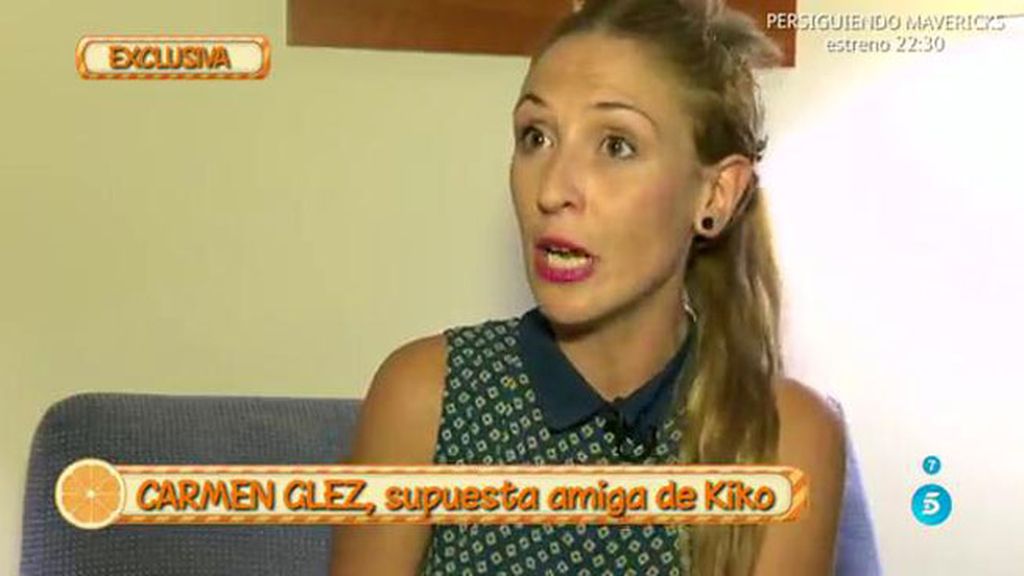 Carmen: "Kiko no está enamorado de Irene porque si no, no hubiera hecho esto"