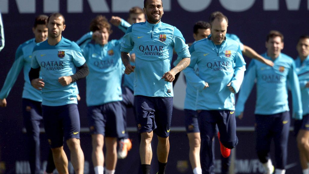 El Barça se prepara para el Clásico