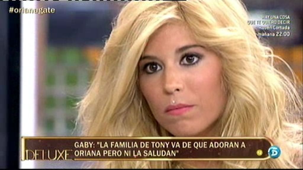 Gaby, sobre la relación de Oriana y sus suegros: "El padre de Tony la ha insultado"