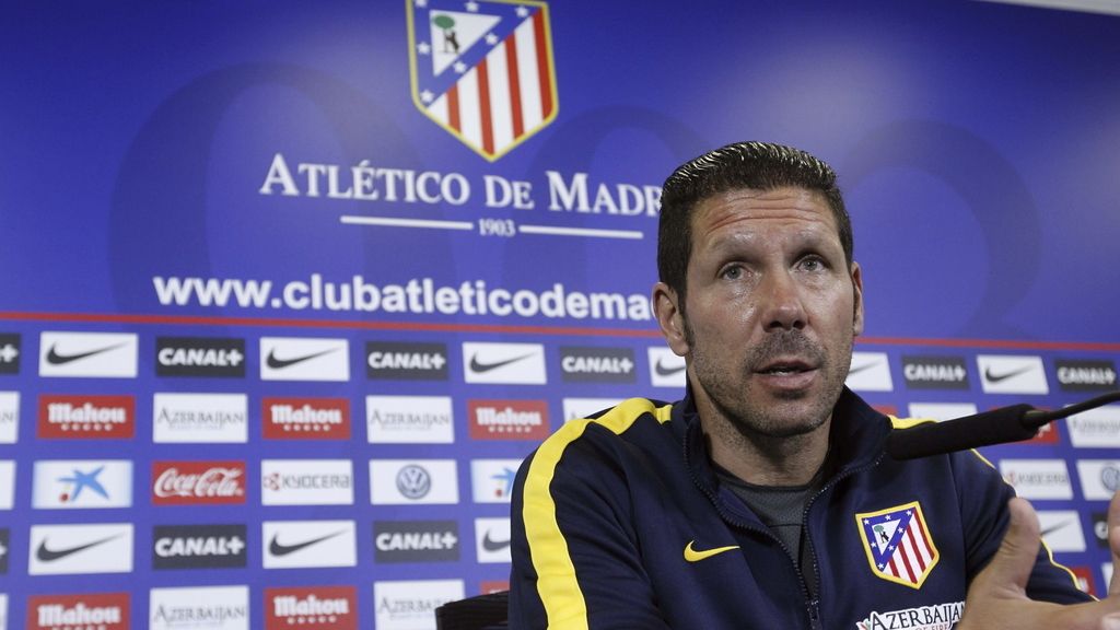 Simeone no da tregua a sus jugadores y grita más que nunca en los entrenamientos