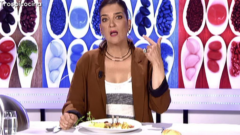María Jiménez Latorre, sobre el plato de Pedriño: "Me quedo con la patata"