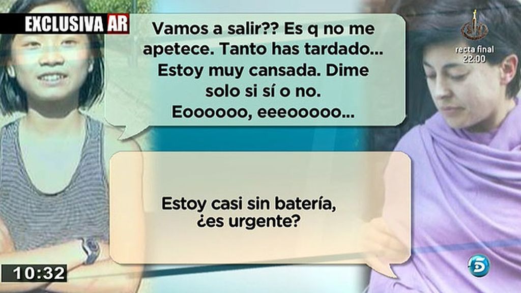 Los whatsapps entre Asunta y sus padres en los días previos al crimen, en exclusiva