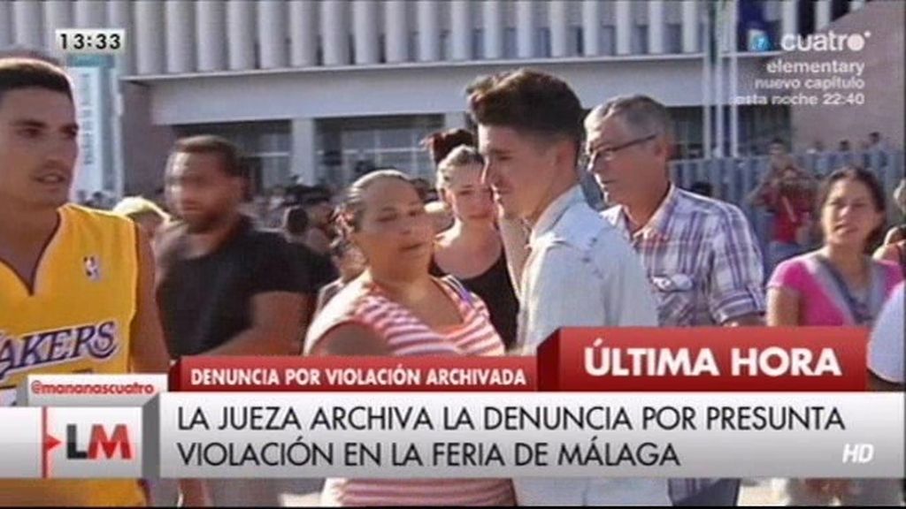 Los presuntos agresores de Málaga, vitoreados tras ser puestos en libertad