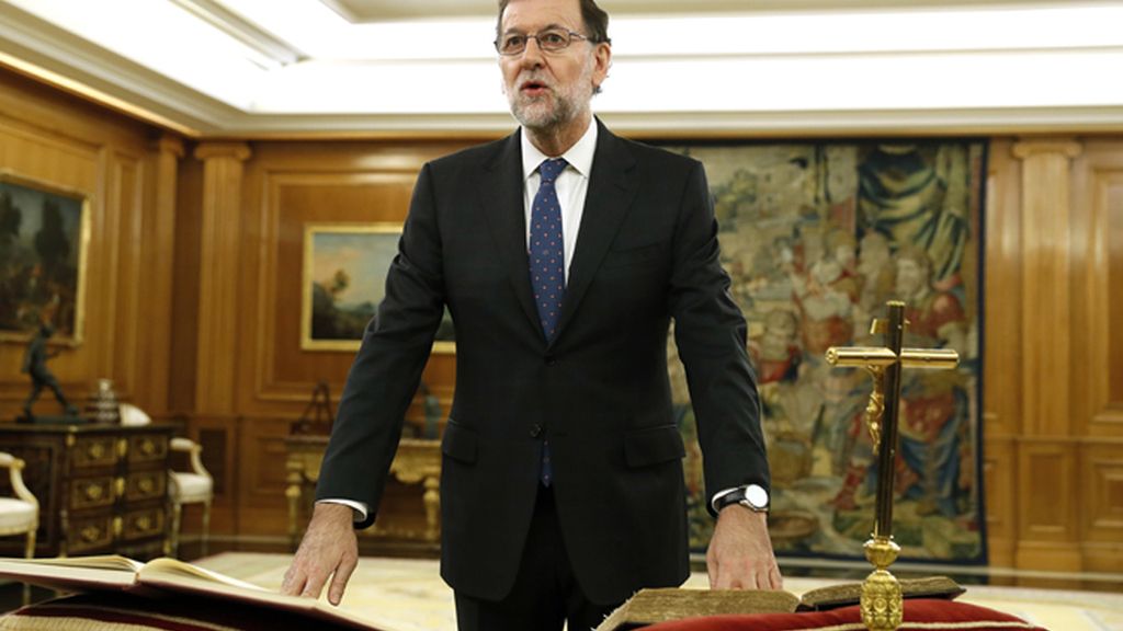 Mariano Rajoy jura su cargo como presidente