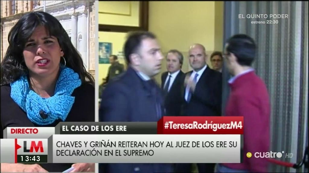 T. Rodríguez: “Ver a los dos expresidentes de Andalucía sentados en un banquillo es un mal trago para todos los andaluces”