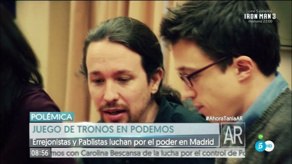 Crisis interna en Podemos: errejonistas y pablistas luchan por el poder en Madrid