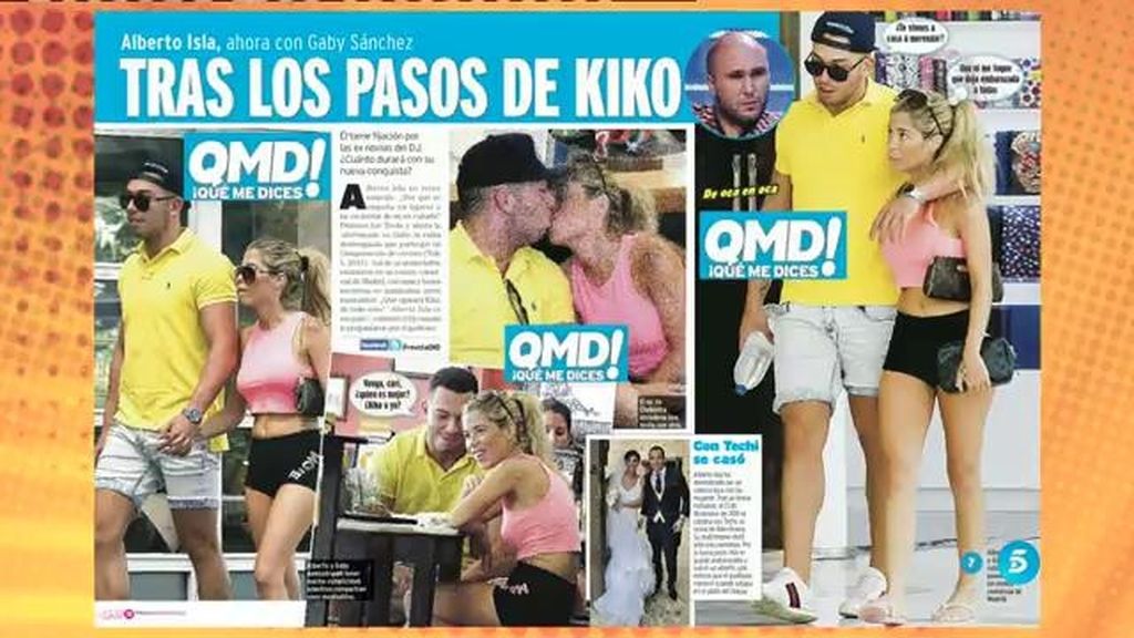 Primeras imágenes de Alberto Isla y Gaby Sánchez, en 'QMD!'