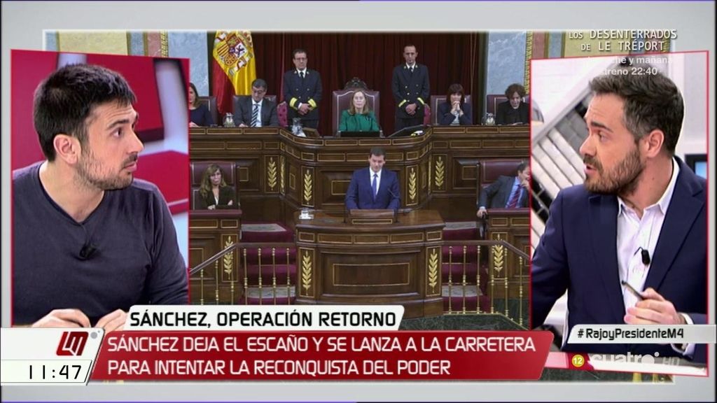 Felipe Sicilia (PSOE): “El discurso de Rufián fue miserable y ruin”