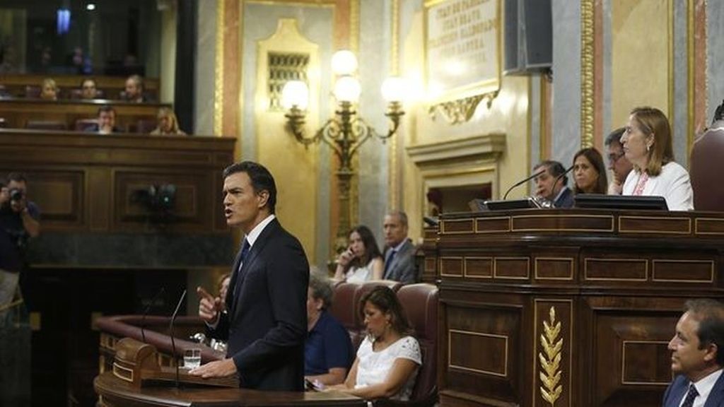 Pedro Sánchez: “Usted no cuenta con la confianza del grupo parlamentario socialista”
