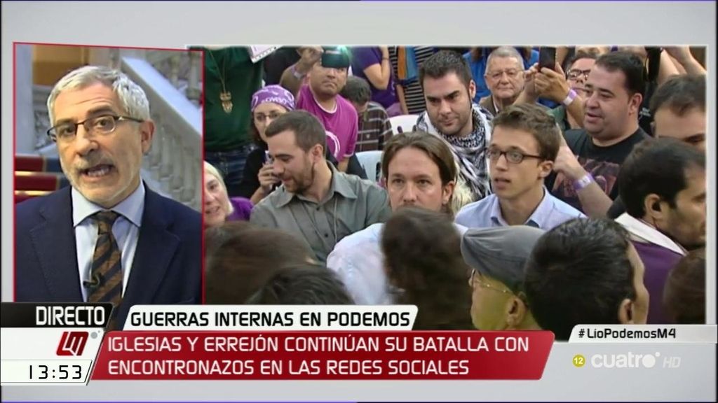 Gaspar Llamazares: “No soy partidario de la fusión con Podemos sino de colaborar”