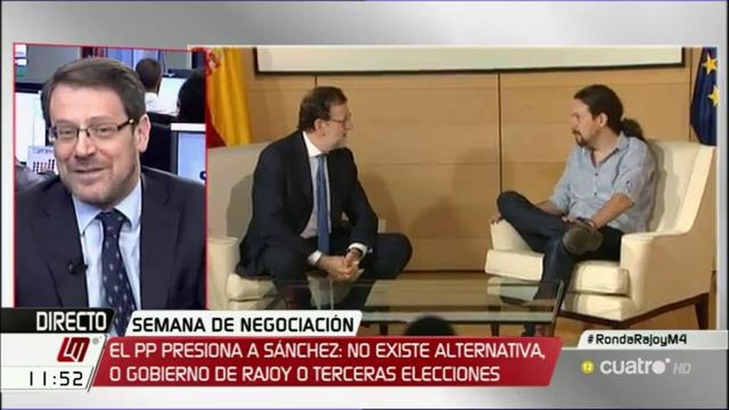 M. Mostaza: “Si Rajoy es investido, habrá que hacer un esfuerzo por parte de todas las élites políticas para conseguir apoyos”