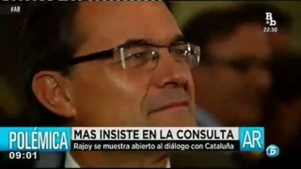 Artur Mas insiste en que habrá consulta el 9 de noviembre