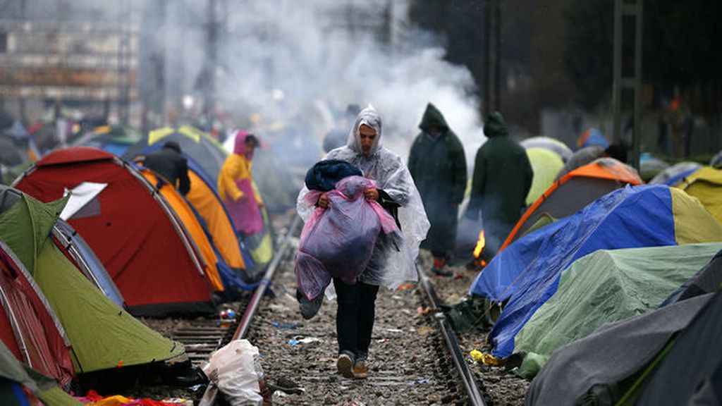 Europa abandona a su suerte a los refugiados del campamento griego de Idomei