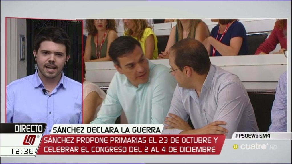 Nacho Corredor: “Estamos viendo una batalla por ver quién lidera el poder del PSOE”