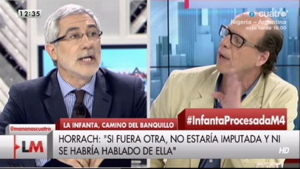 Llamazares: "La fiscalía se ha convertido en el abogado defensor de la Infanta"