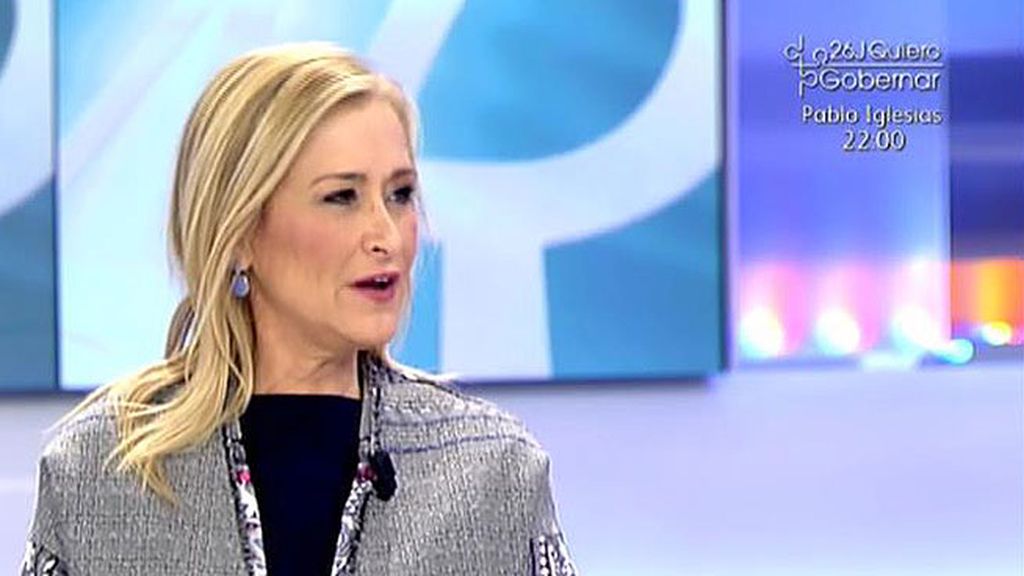 La entrevista íntegra a Cristina Cifuentes