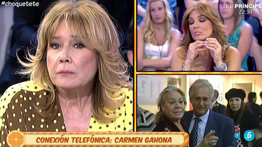 Carmen Gahona: "No hablo de ningún hijo de Chiquetete en 'Lecturas"
