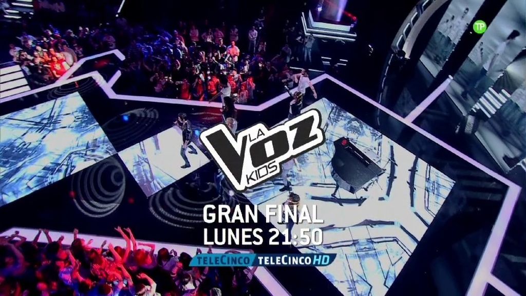 El lunes, la gran final de 'La Voz Kids'