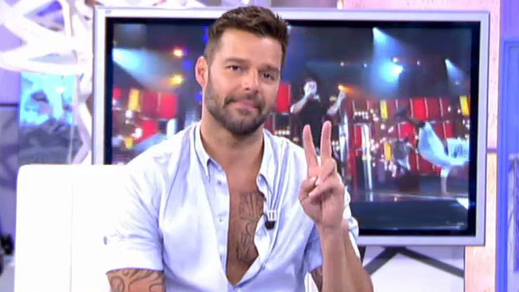 Ricky Martin: "Llevo muchos años trabajando en el bienestar de los niños"