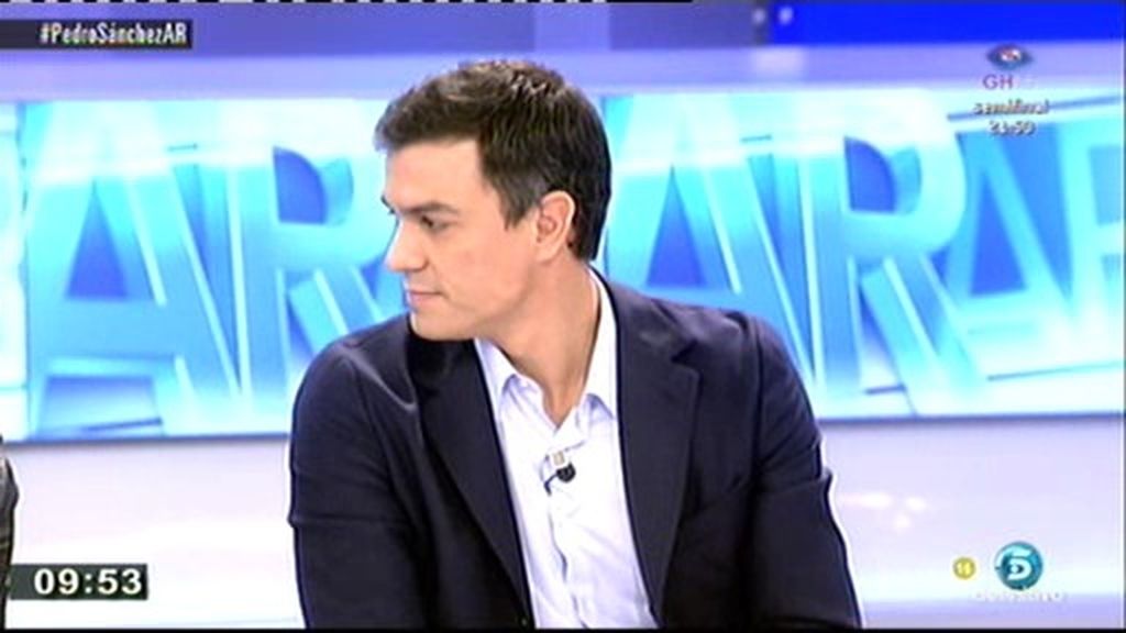 Pedro Sánchez: "Que haya un 'Gran Hermano' policial sin garantía judicial es un retroceso"