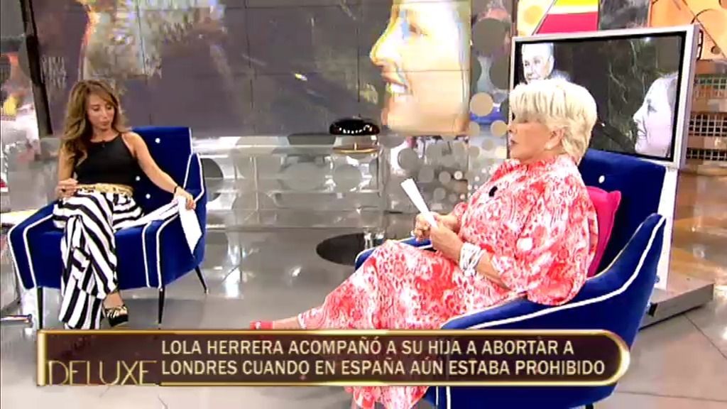 Lola Herrera: "No hago campañas políticas porque ningún político hace propaganda mía"