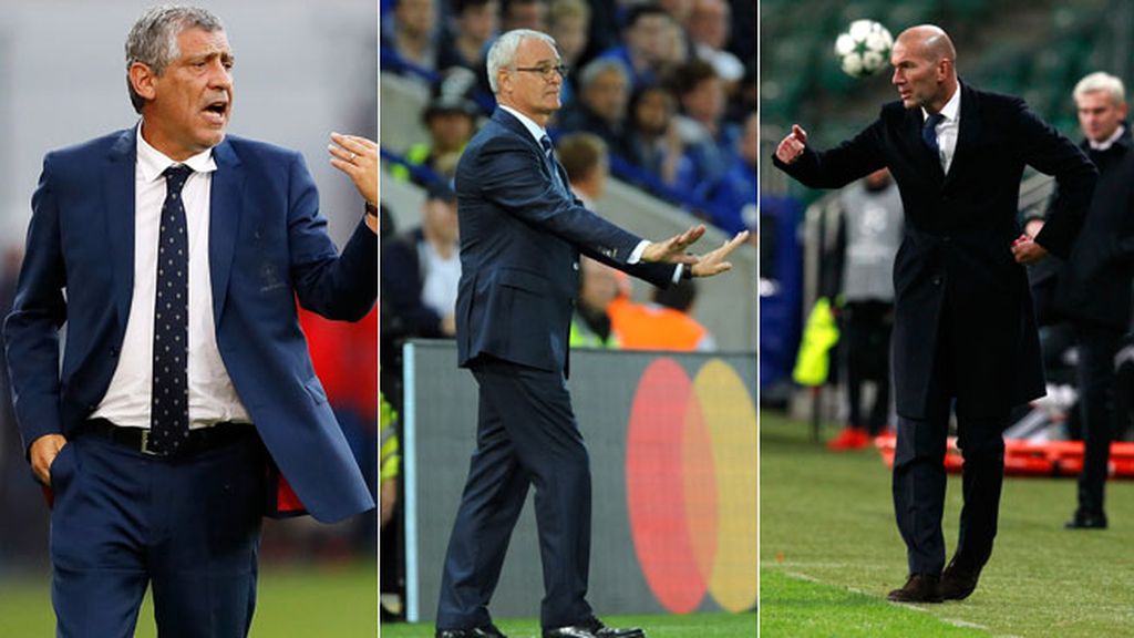 Zidane, Ranieri y Santos, nominados al mejor entrenador otorgado por la FIFA
