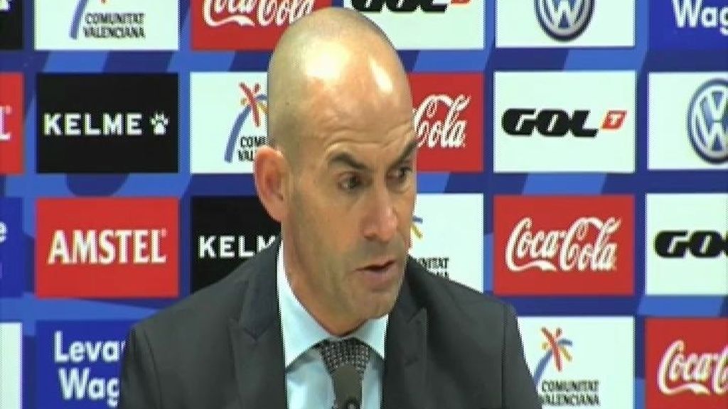 Paco Jémez: "Sumar es bueno, pero nosotros veníamos a por la victoria"