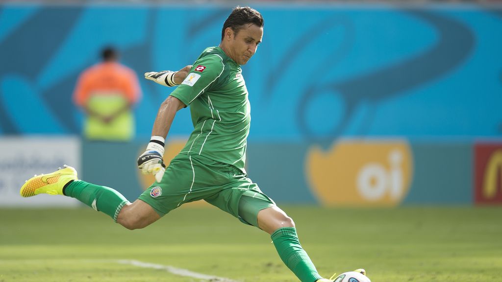 Keylor Navas, un portento bajo los palos