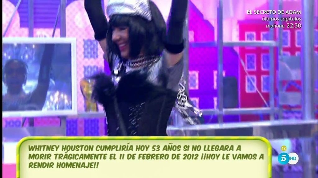 ‘Sálvame’ homenajea a Whitney Houston, que cumpliría 53 años