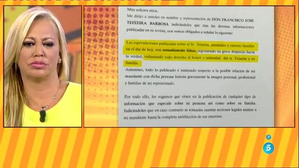 El abogado de Teixeira desmiente en un comunicado las insinuaciones que le relacionan con Campanario