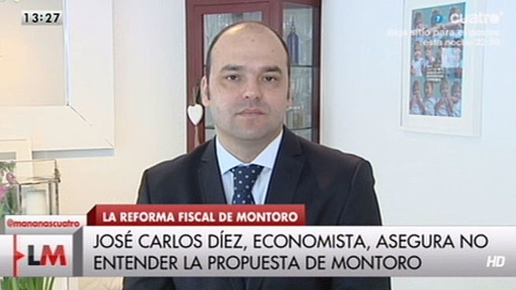 José Carlos Díez, economista: "Esto es una reforma para que no cambie nada"