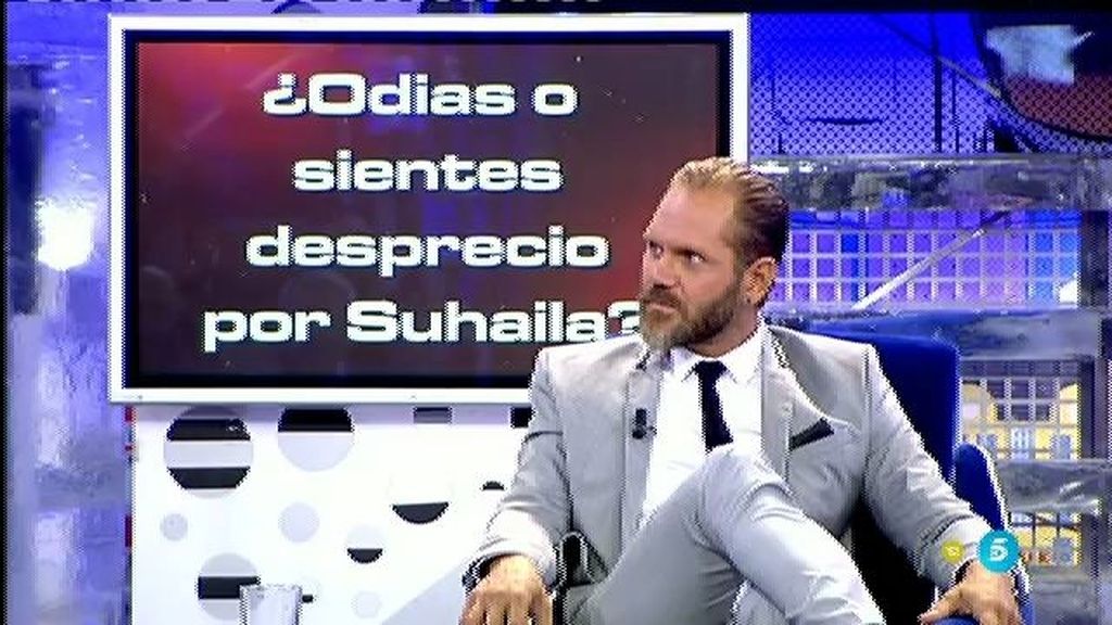 Nacho Vidal: "Suhaila es una persona que me da asco"