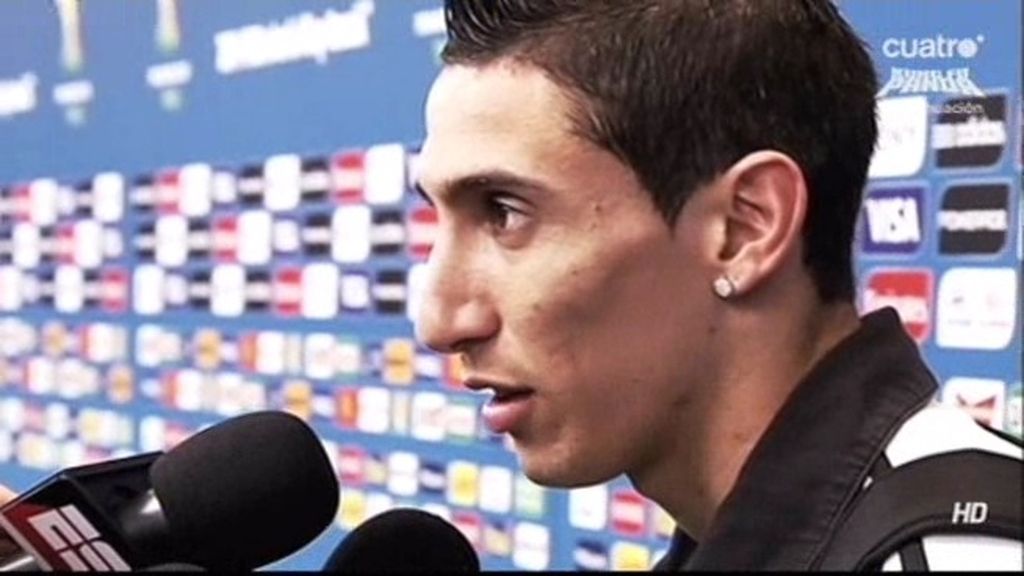 Di María acelera su recuperación para no perderse la final ante Alemania