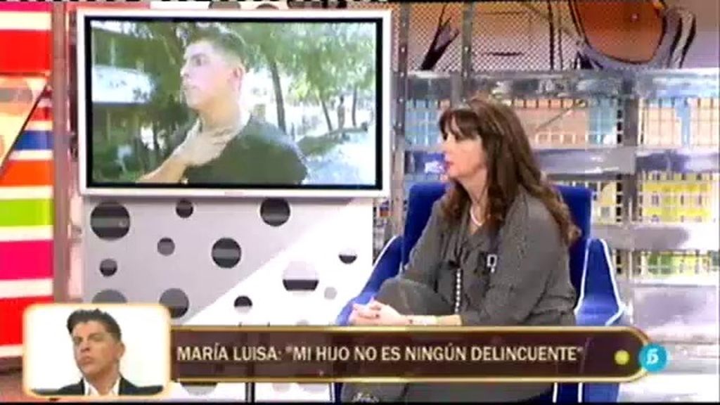 Mª Luisa: "No puedo justificar lo que ha hecho Rafa, pero no es un delincuente"