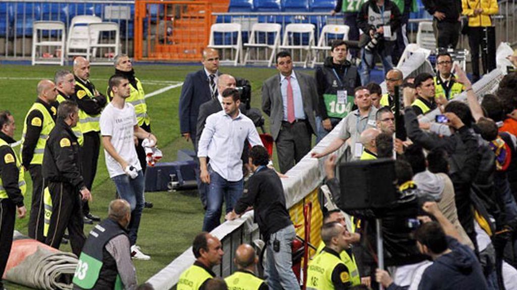 Ancelotti y Diego Lopez muestran su apoyo a la nueva Grada Joven de Florentino