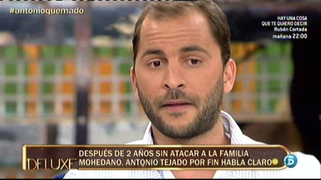 Antonio Tejado: "Amador ha jugado muy sucio conmigo"
