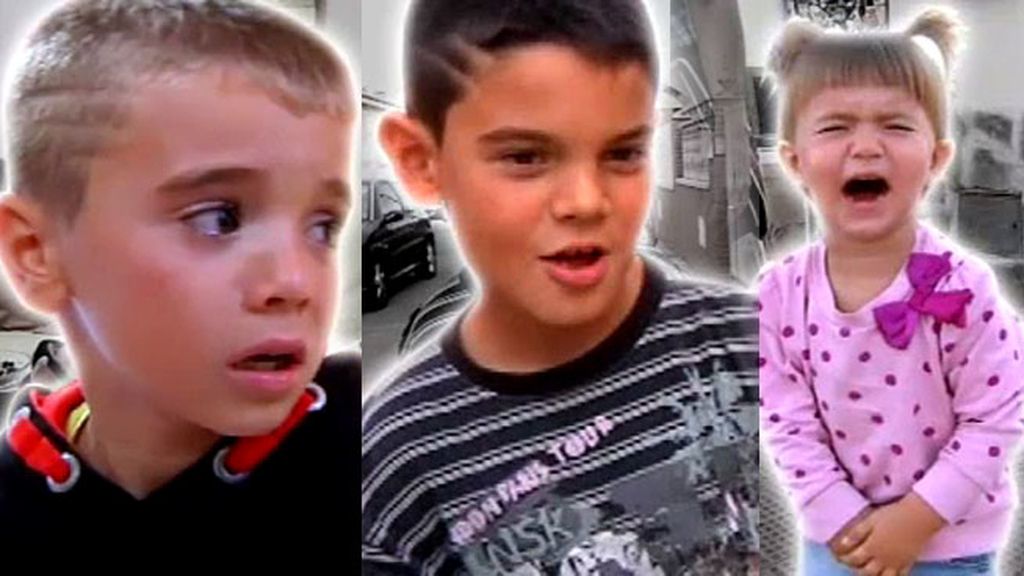Daniel, Cristian y Samara, unos niños inquietos que desesperan a sus padres
